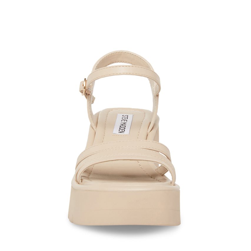 Sandalias de Plataforma Steve Madden Dane Mujer Beige | ES TV8S4E